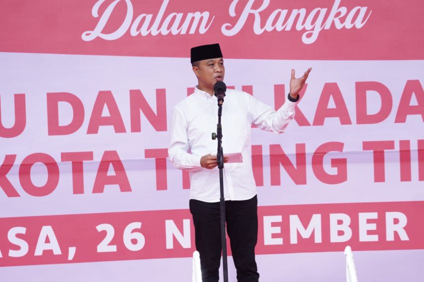 Doa Bersama Lintas Agama , Pj Wali Kota Tebingtinggi Ajak Kawal Pilkada Aman Lancar