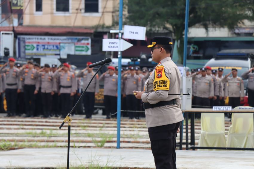 Polrestabes Medan Kerahkan 769 Personel Amankan TPS Pilkada 2024