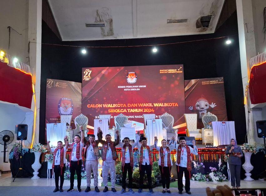 KPU Sibolga Gelar Debat Publik Diikuti 4 Paslon Wali Kota dan Wakil Wali Kota