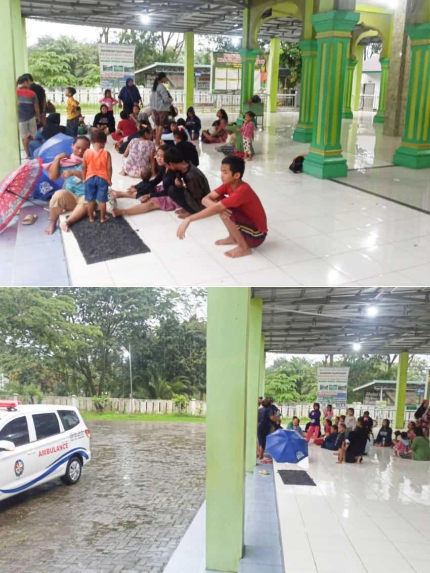 Ratusan Rumah Ikut Terendam Banjir Dampak Luapan Sungai Belumai dan Dalu di Batangkuis