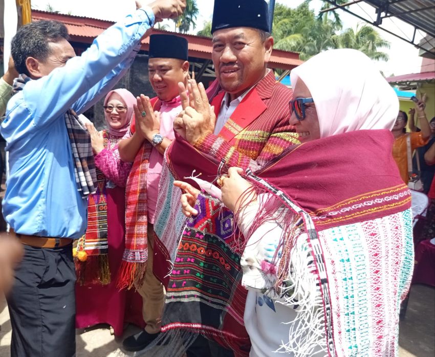 Keluarga Besar Tuan Somanimbil Komit Dukung Bahagia -Saza di Pilkada Batubara