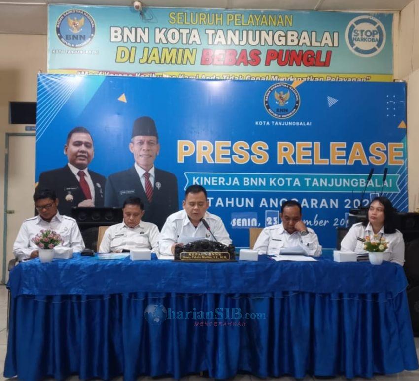 BNN Tanjungbalai Paparkan Capaian Kinerja Tahun 2024