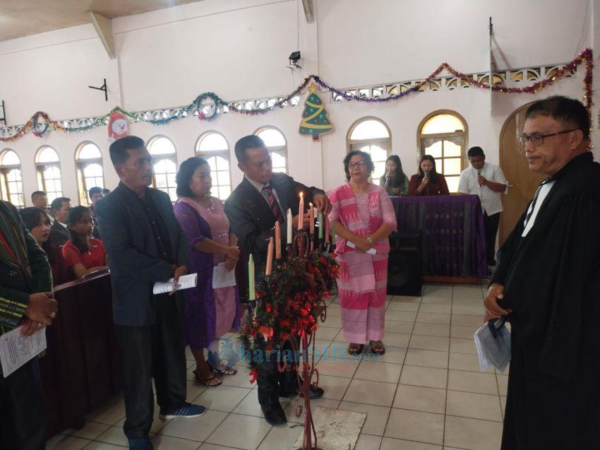 Perayaan Natal Majelis Jemaat GKPS se- Resort Raya Kota Sukses