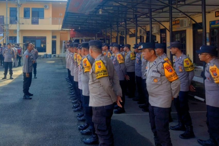 Pimpin Waskat, Wakapolres Tebingtinggi Ingatkan Bhabinkamtibmas Tingkatkan Profesionalisme dan Kedisiplinan