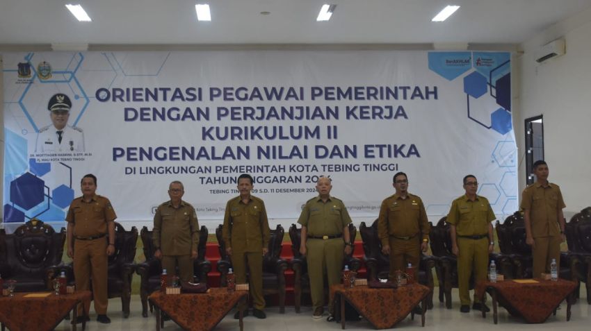 249 PPPK Tebingtinggi Ikuti Orientasi