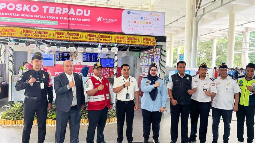 Layanan Nataru, Bandara Kualanamu Siapkan Posko Terpadu