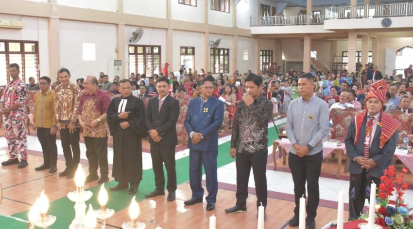 Natal Oikumene Pemuda Batak Bersatu Kepulauan Nias Meriah Diikuti 20-an Punguan
