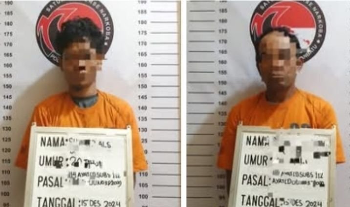Dua Pengedar Sabu di Kawasan Pesisir Labuhanbatu Ditangkap