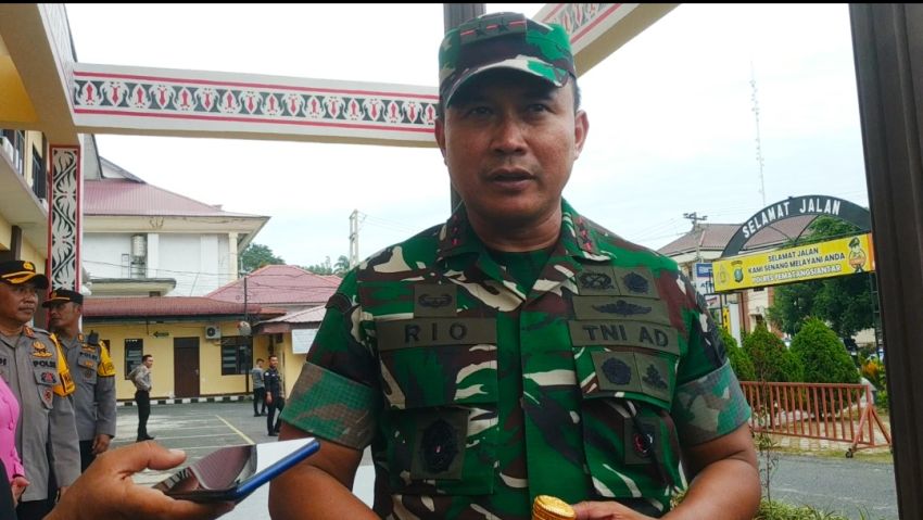 Disela Kunjungan di Wilayah Korem 022/PT, Pangdam I/BB Sambangi Polres Pematangsiantar