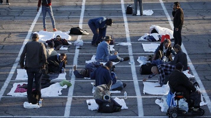 Angka Tunawisma di AS Melonjak ke Rekor Tertinggi