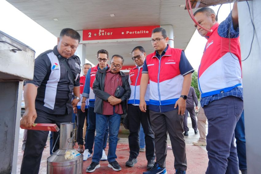 Jelang Nataru, Komisaris Utama PT Pertamina Patra Niaga Tinjau Sarana Fasilitas BBM & LPG di Sumatera Utara