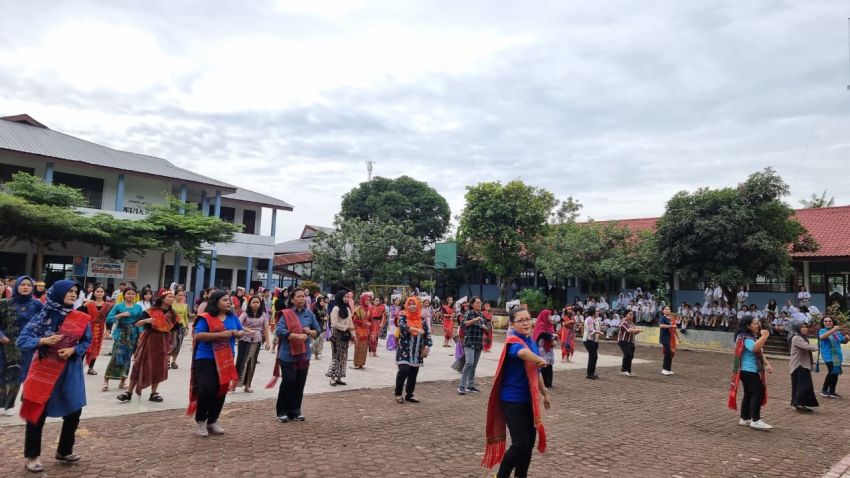 SMKN 3 Pematangsiantar Gelar Karya P5 IKM Kearifan Lokal