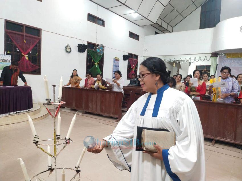 Perayaan Natal Seksi Inang GKPS Getsemane Resort Raya Kota Sukses