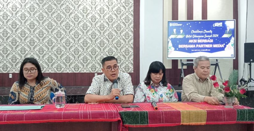 Besok Natal Oikumene Sumut 2024 di Gedung Serbaguna Pemprov Sumut
