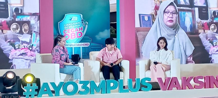 Ancaman DBD, di Medan Digalakkan Kampanye #Ayo3MPlusVaksinDBD