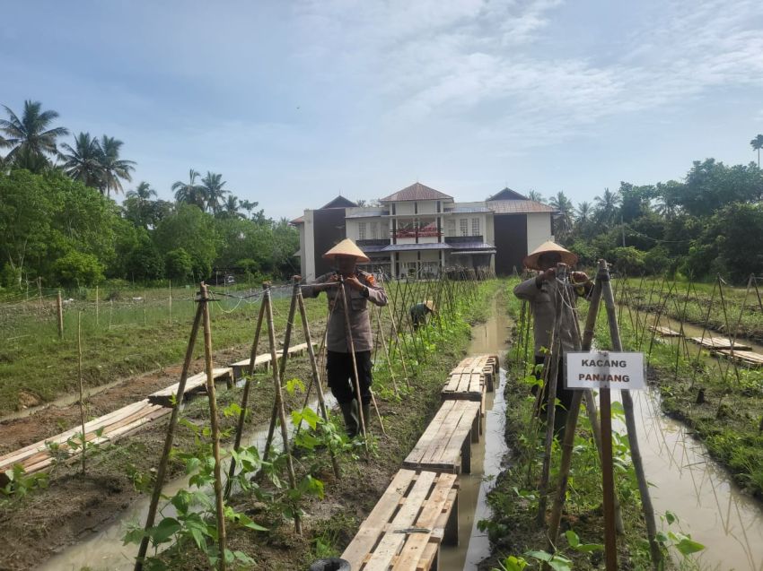 Kapolsek Datuk Bandar Dukung Misi Asta Cita Presiden Prabowo