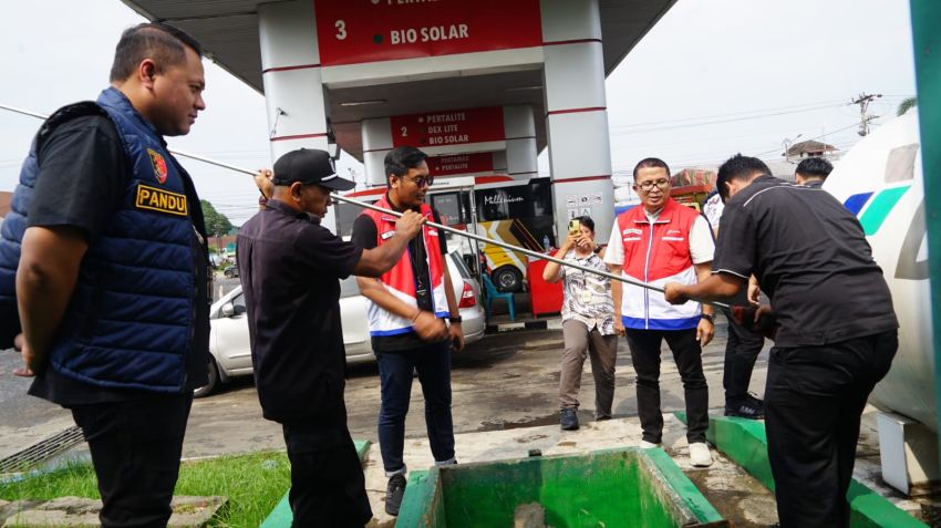 Jelang Nataru, Pertamina Patra Niaga dan Polda Sumut Cek Ketersediaan BBM di SPBU