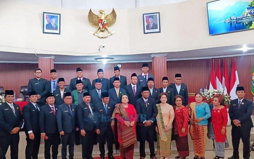 Pimpinan DPRD Karo Dilantik, Iriani Tarigan Ketua DPRD 2 Periode
