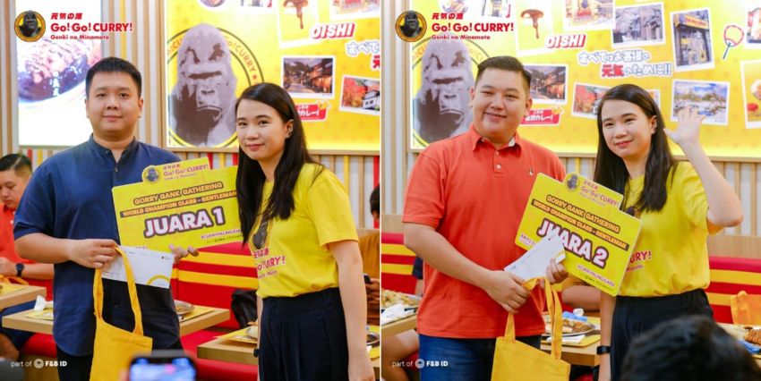 WCC Challenge Putaran Kedua, Warga Semakin Antre di Go! Go! Curry Delipark Plaza Medan