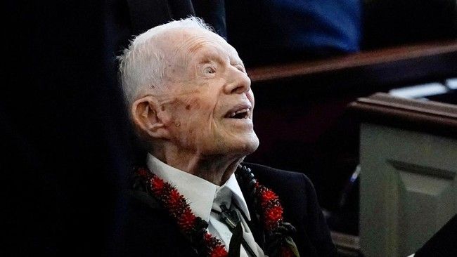 Mantan Presiden AS Jimmy Carter Wafat di Usia 100 Tahun