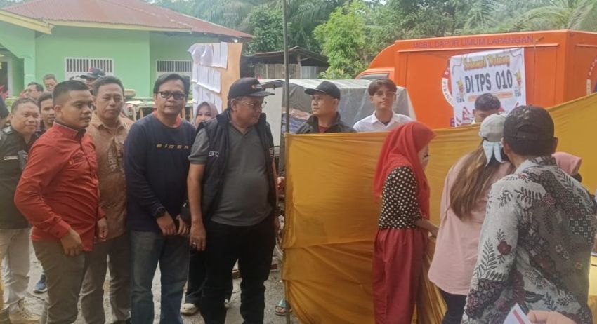 Komisioner KPU Sumut Tinjau PSS di Binjai Kota