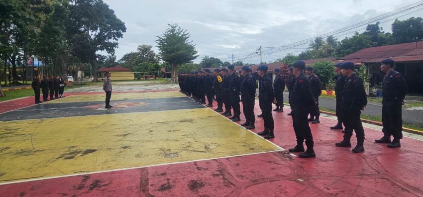 Pilkada Aman di Pematangsiantar, BKO Brimob Poldasu Dipulangkan