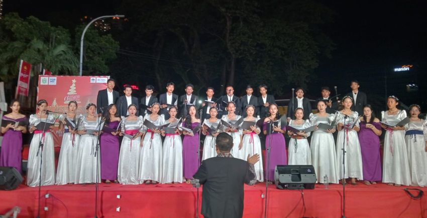 Christmas Carol Natal Oikumene Sumut 2024 Bergema di Kota Medan