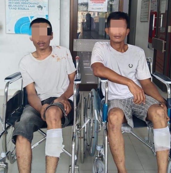 Mencuri Sepeda Motor, Polsek Medan Labuhan Tembak Dua Residivis