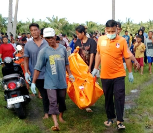 Mayat Pria Lansia Ditemukan di Kolam Bekas Tambak Udang di Sergai