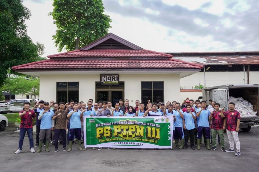 PS PTPN III Berikan Bantuan Sembako kepada Masyarakat Kurang Mampu