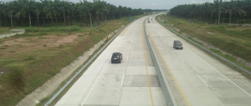 Arus Lalu Lintas di Tol Dolmer-Sinaksak Terpantau Lancar