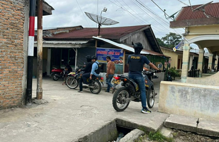 Sat Samapta dan Timsus Polres Pematangsiantar Patroli Dialogis di Gang Bajigur