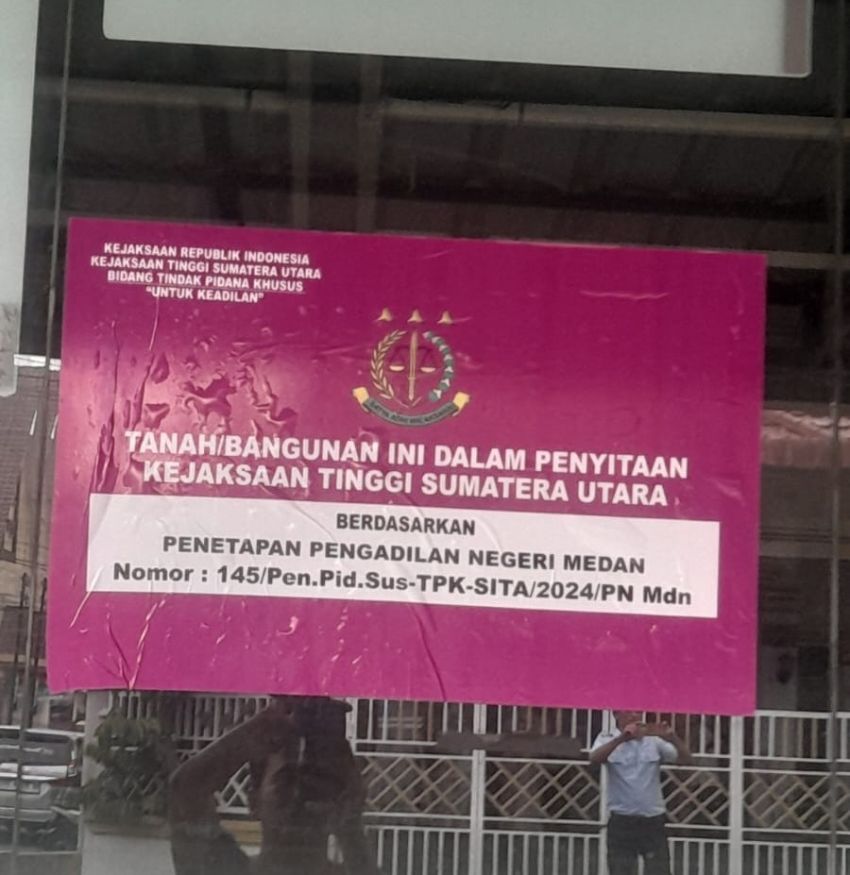Kejati Sumut Sita Aset Tersangka Korupsi BOK dan Jaspel Puskesmas di Tapteng