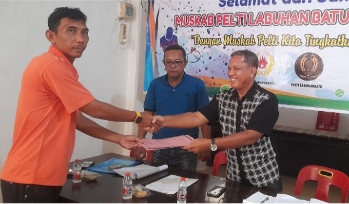 Bayu Agustian Terpilih Jadi Ketua Cabor Pelti Labuhanbatu 2024-2028