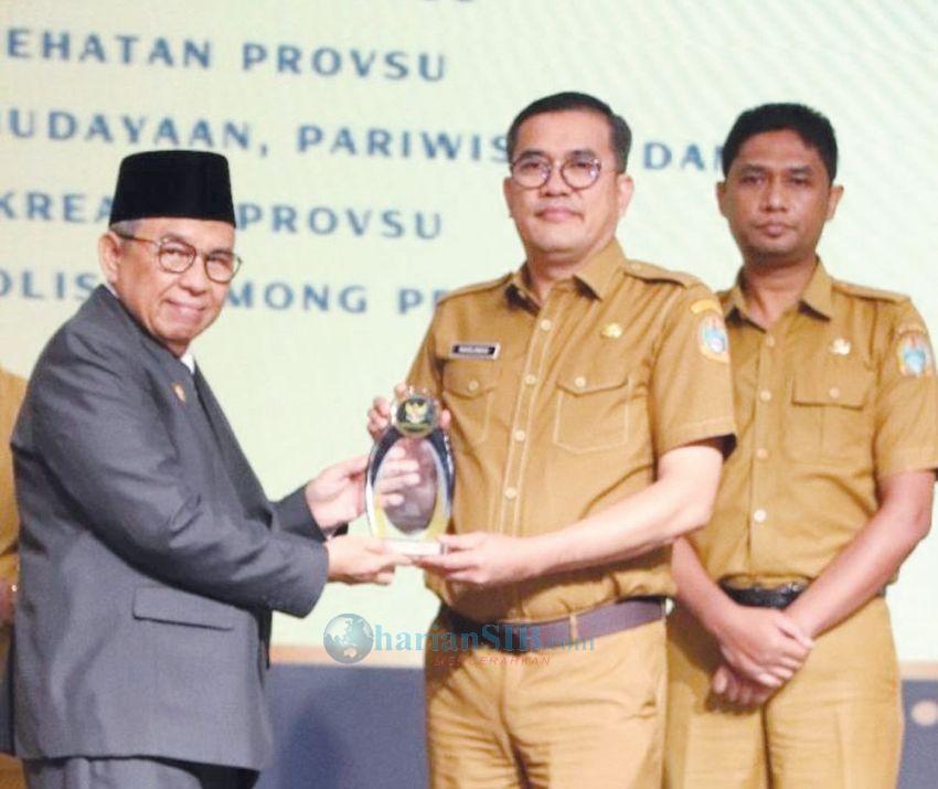 Naslindo Sirait Terima Penghargaan Keterbukaan Informasi Publik dari KI Sumut ini akan menjadi motivasi bagi