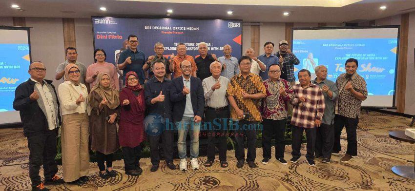 BRI RO Medan Dorong Media Hadapi Transformasi Digital Melalui Inspirasi dan Kolaborasi