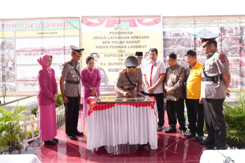 Kapolda Sumut Resmikan Joglo Anton Soedjarwo di SPN Hinai, Lambang Sinergi dan Kepedulian