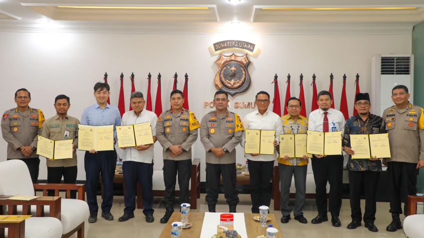 Teken MoU dengan Polda Sumut, UTND Berikan Potongan Biaya Kuliah 50 % Bagi Anggota Kepolisian