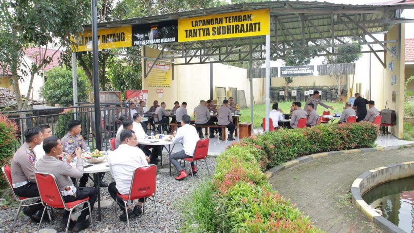Kapolres Sergai Gelar Coffee Morning, Bahas Tugas Polri dan Program Nasional