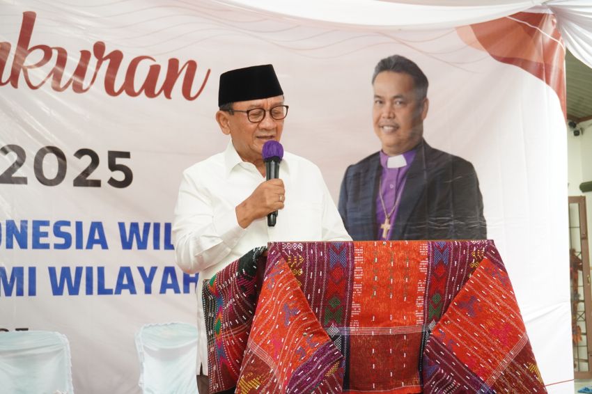 Hadiri Syukuran Tahun Baru GMI Wilayah I, Dr RE Nainggolan : Jadikanlah Kasih dan Kesantunan Sebagai Cerminan Hidup