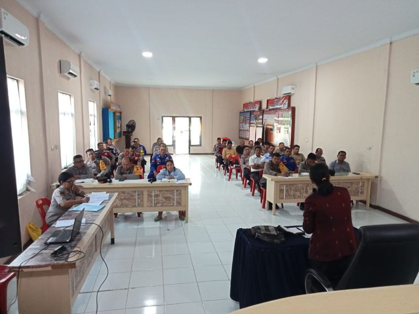 Polres Tanjungbalai Adakan Binrohtal Bagi Personel Muslim Dan Kristen