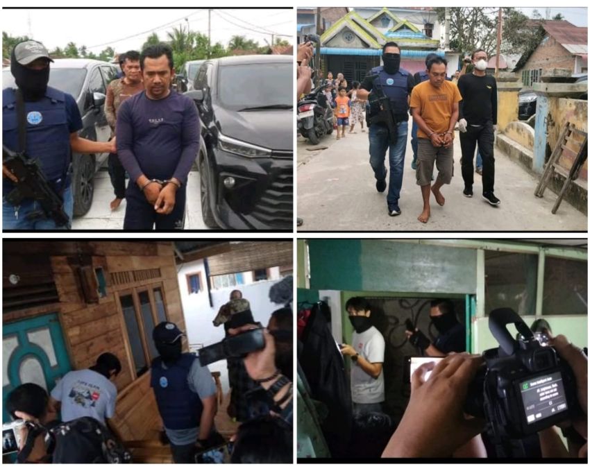 BNN RI Geledah 2 Rumah Bandar Narkoba di Tanjungbalai, Sejumlah Barang Diamankan