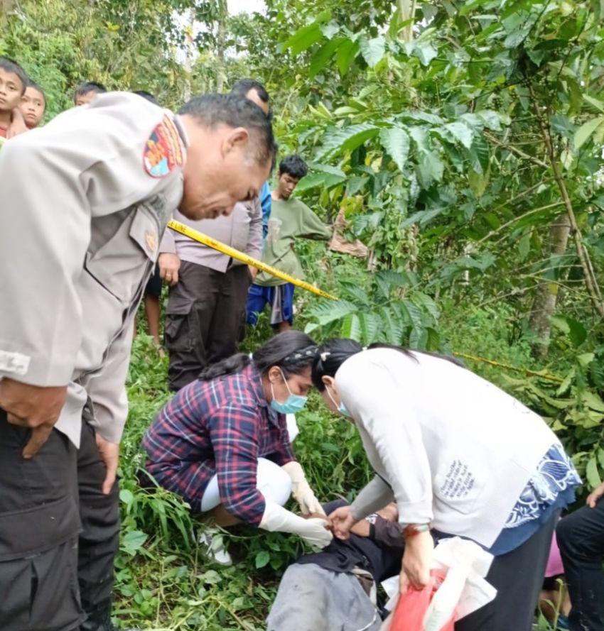 Pria Paruh Baya Ditemukan Meninggal Dunia di Bangun Jawa Simalungun