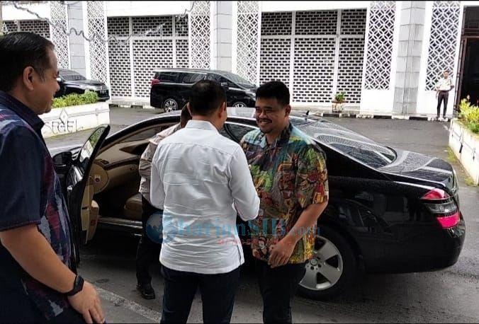 Gubernur Sumut Terpilih Bobby Nasution Kunjungi Kantor DPRD SU