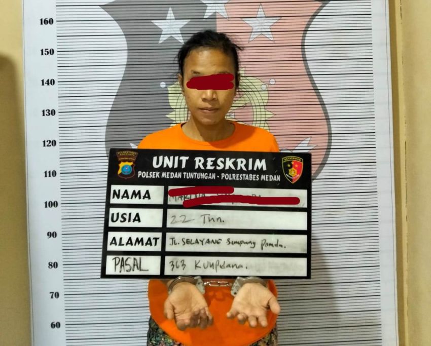 Seorang PSK Curi Sepeda Motor Pelanggan