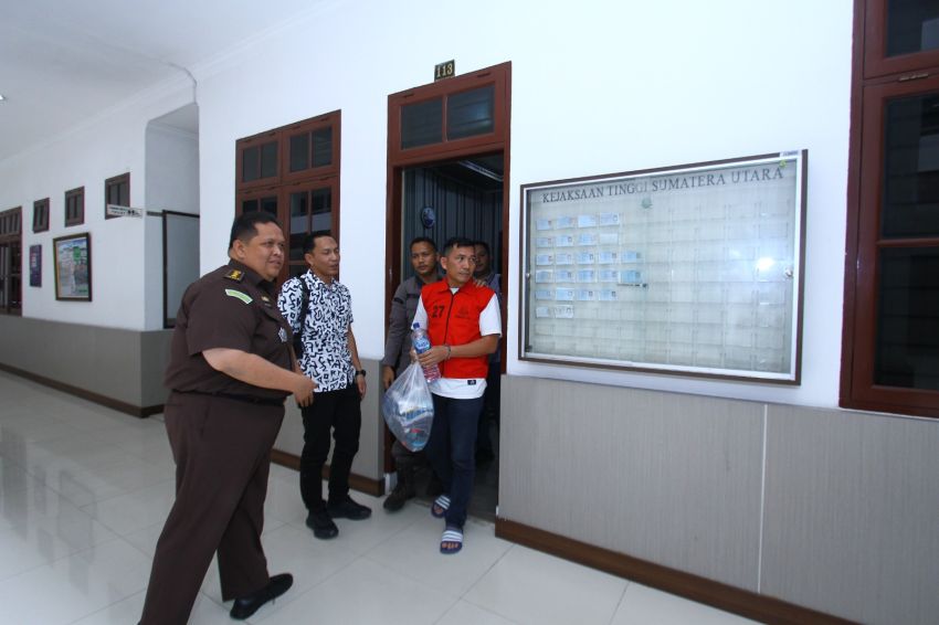 Tim Tabur Kejati Sumut Amankan Juara Tamba, DPO Terpidana Perambah Kawasan Hutan Padang Lawas