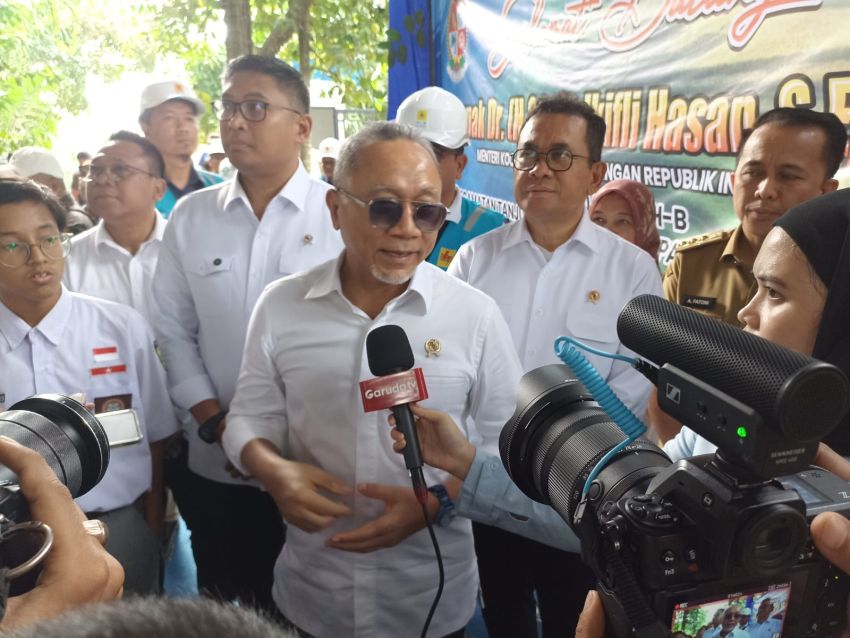 Zulkifli Hasan : Pemerintah Dukung Generasi Milenial Tekuni Sektor Pangan