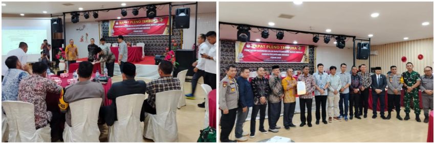 KPU Sergai Gelar Rapat Pleno Penetapan Bupati dan Wakil Bupati Terpilih, Pasangan Dambaan Ditetapkan Pemenang