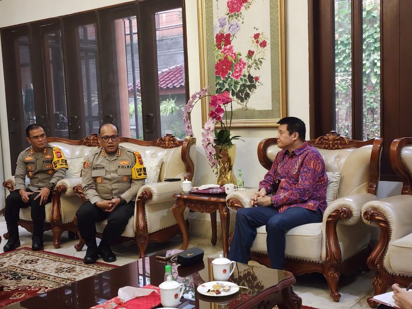 Kapolrestabes Medan Kunker ke Konjen Tiongkok