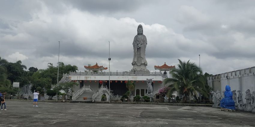 Jelang Imlek, Aktivitas di Sejumlah Vihara di Pematangsiantar Masih Sepi